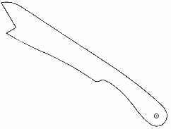 Template of a push jig.