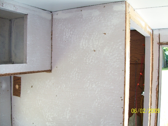 our old camper before renovating it.